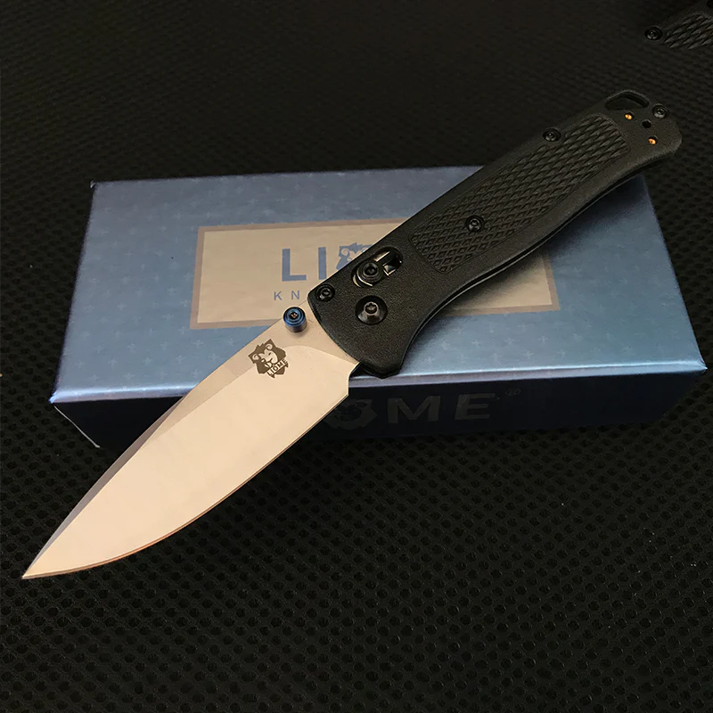 Liome 535 Bugout AXIS Tactical Folding Knife Fiber Handle Outdoor Camping Safety and lifesaving Pocket Knives Portable EDC Tool - Image 4