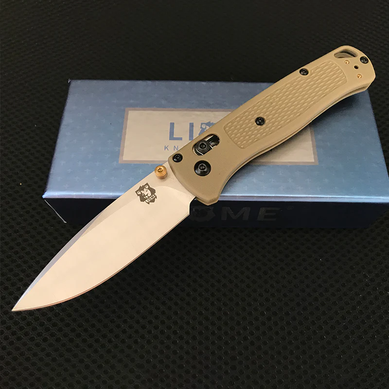 Liome 535 Bugout AXIS Tactical Folding Knife Fiber Handle Outdoor Camping Safety and lifesaving Pocket Knives Portable EDC Tool - Image 6