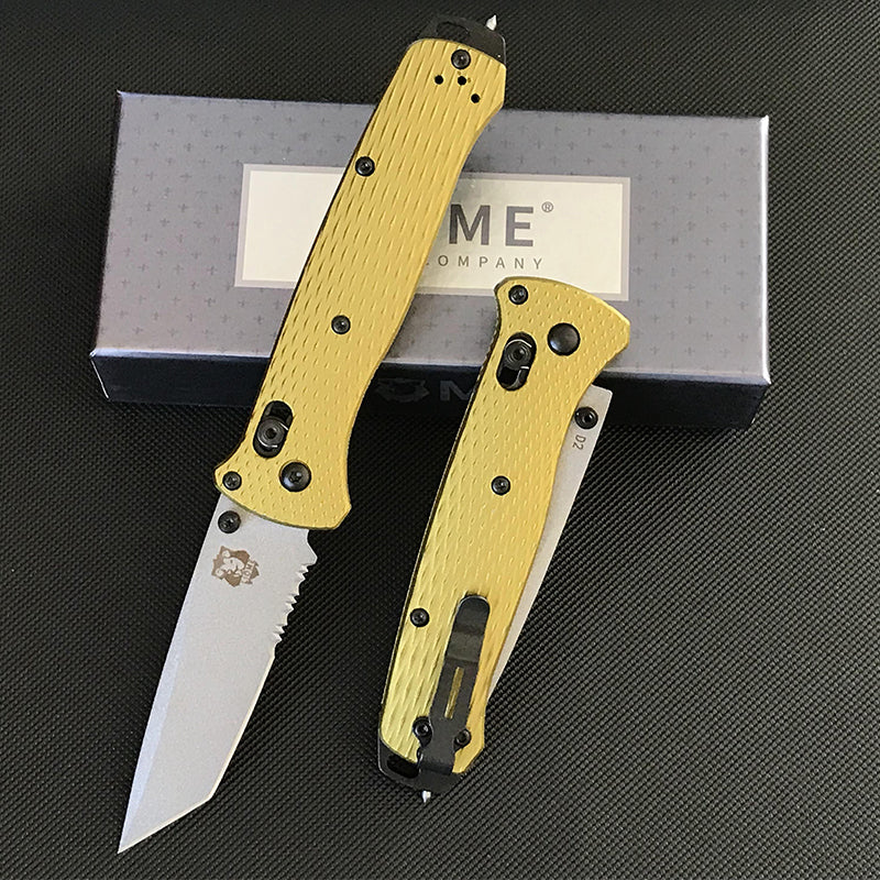 Liome 537 Axis Tactical Folding Knife Aluminum Handle Outdoor Camping Saber Multifunction Survival Safety Pocket Knives EDC Tool - Image 7