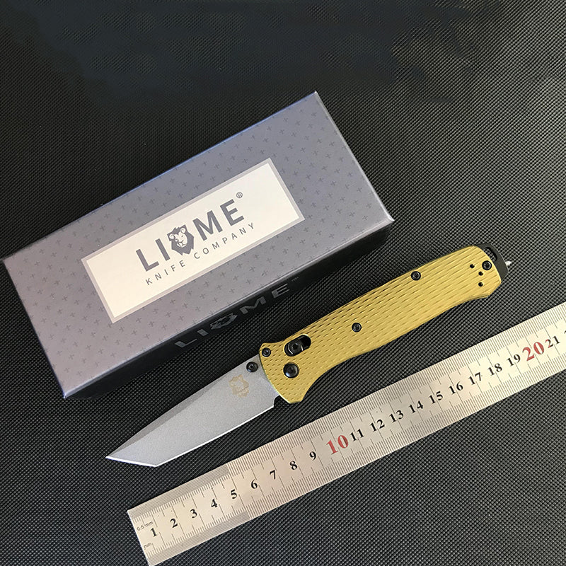 Liome 537 Axis Tactical Folding Knife Aluminum Handle Outdoor Camping Saber Multifunction Survival Safety Pocket Knives EDC Tool - Image 9