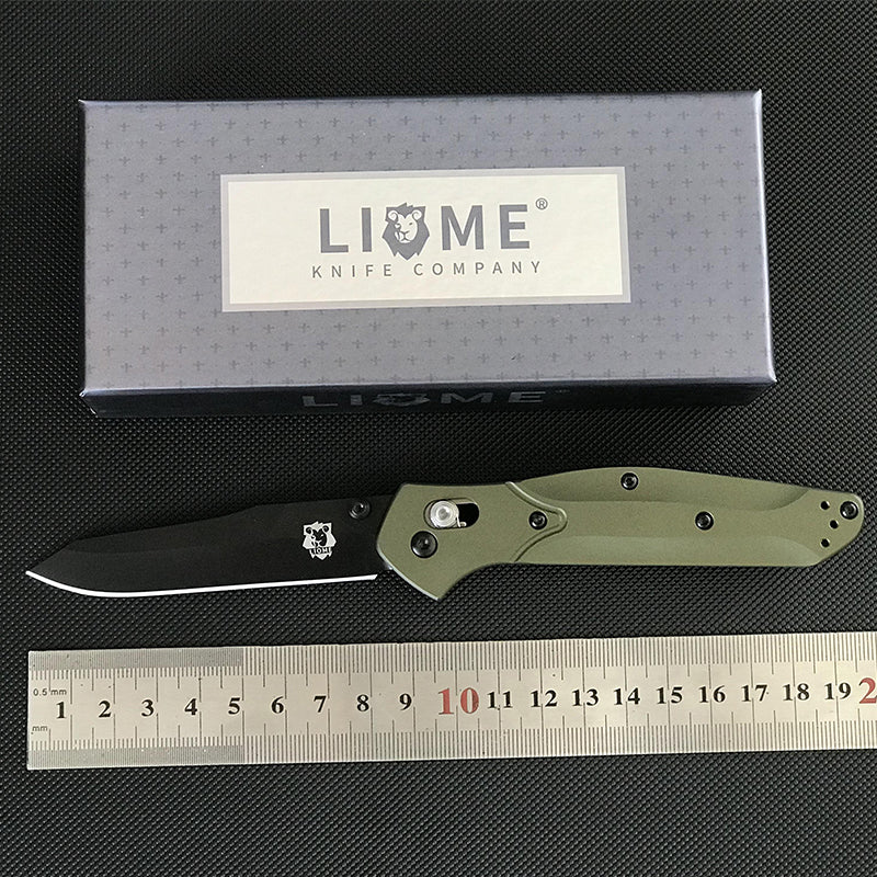 Liome 940 Axis Folding Knife Aluminum Handle Outdoor Fishing Hunting Saber Safety Defense Pocket Knives EDC Tool - Image 10