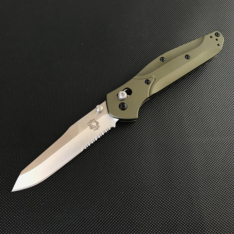 Liome 940 Axis Folding Knife Aluminum Handle Outdoor Fishing Hunting Saber Safety Defense Pocket Knives EDC Tool - Image 12