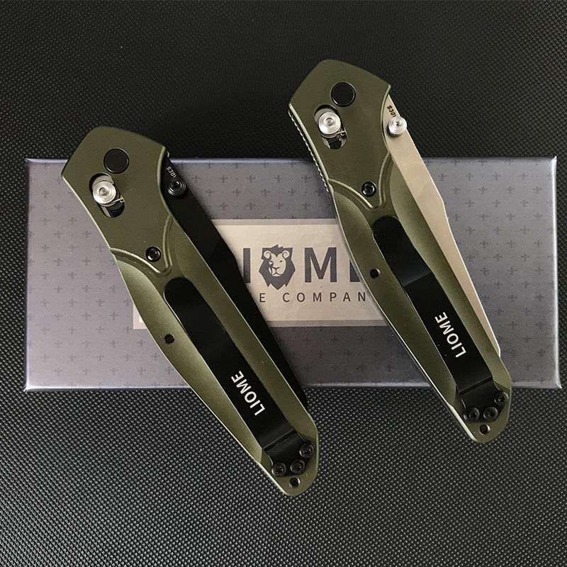 Liome 940 Axis Folding Knife Aluminum Handle Outdoor Fishing Hunting Saber Safety Defense Pocket Knives EDC Tool - Image 3
