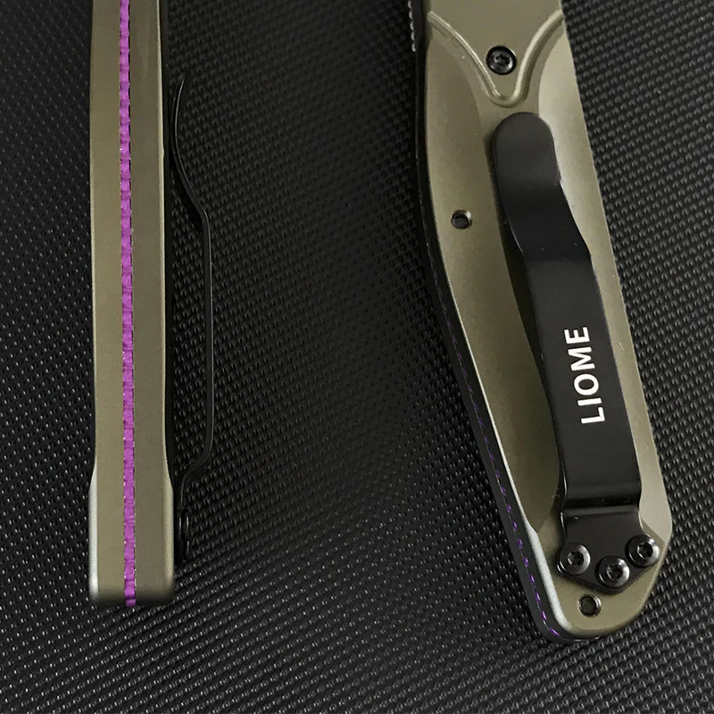 Liome 940 Axis Folding Knife Aluminum Handle Outdoor Fishing Hunting Saber Safety Defense Pocket Knives EDC Tool - Image 6