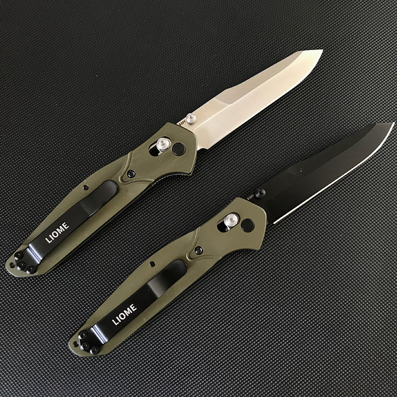Liome 940 Axis Folding Knife Aluminum Handle Outdoor Fishing Hunting Saber Safety Defense Pocket Knives EDC Tool - Image 8