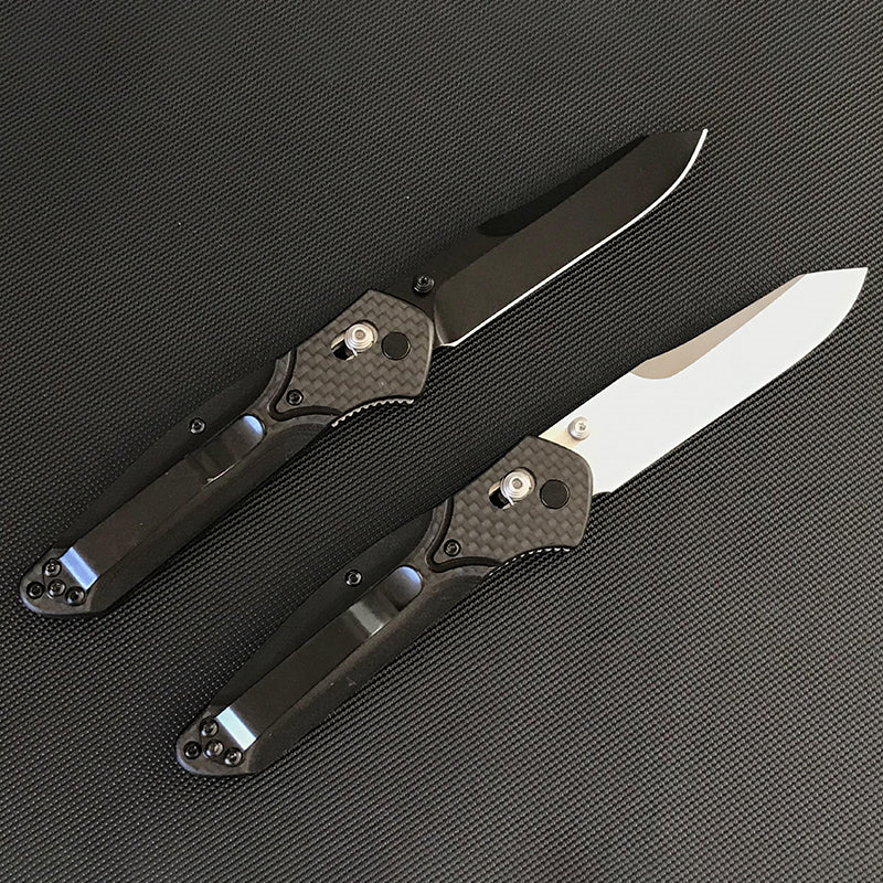 Liome 940 Axis Folding Knife Carbon Fiber Handle Outdoor Camping Tactical Safety Defense Pocket Military Knives Portable EDC Tool - Image 3