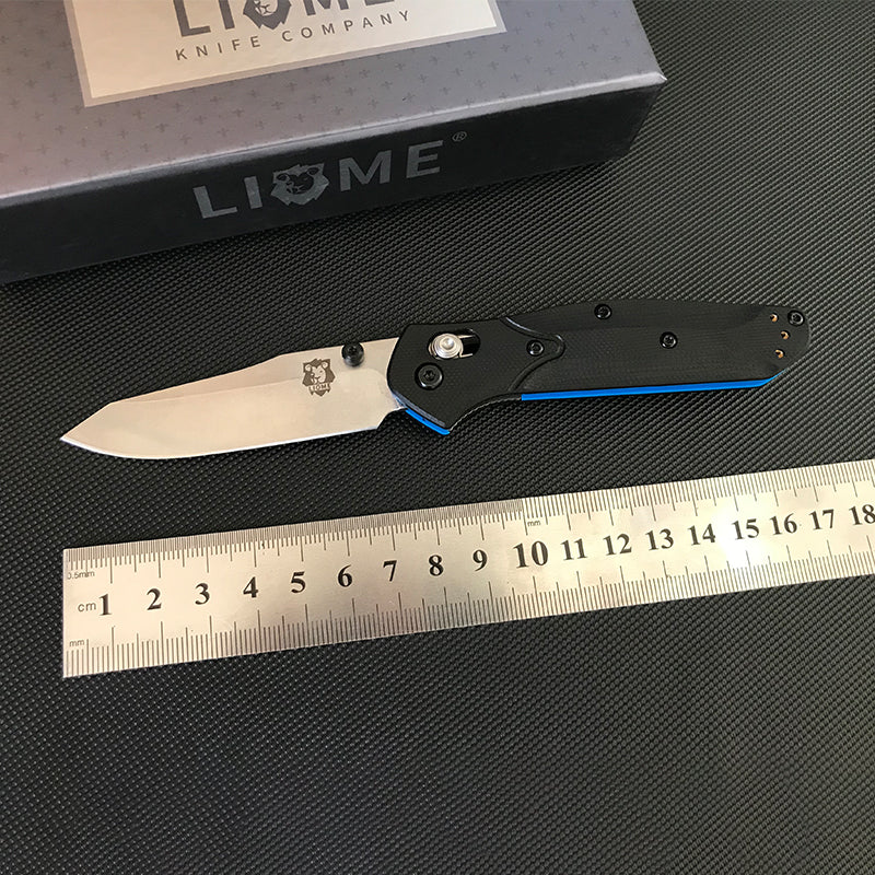 Liome 945 AXIS Folding Knife Outdoor Tactical Camping Pocket Knives Dual Color G10 Handle Lifesaving Safety Portable EDC Tool - Image 8