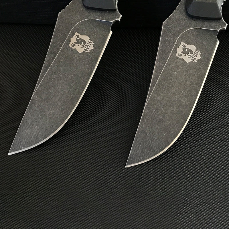 Liome Outdoor Straight Knife High Quality G10+ Carbon Fiber Handle Wilderness Survival Safety Tactical Military Knives - Image 4