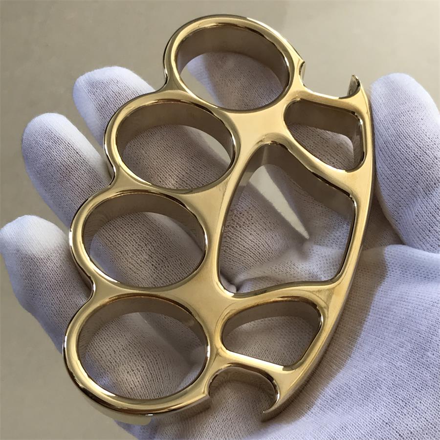Mate X1 Savage -Mirror Brass Knuckle Duster Bottle Opener EDC Tool - Image 13