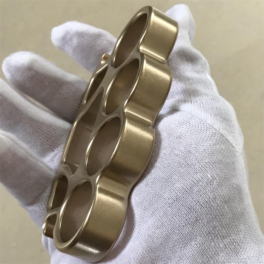 Mate X2 Savage -Stonewashed Brass Knuckle Dusters Bottle Opener EDC Tools - Image 5