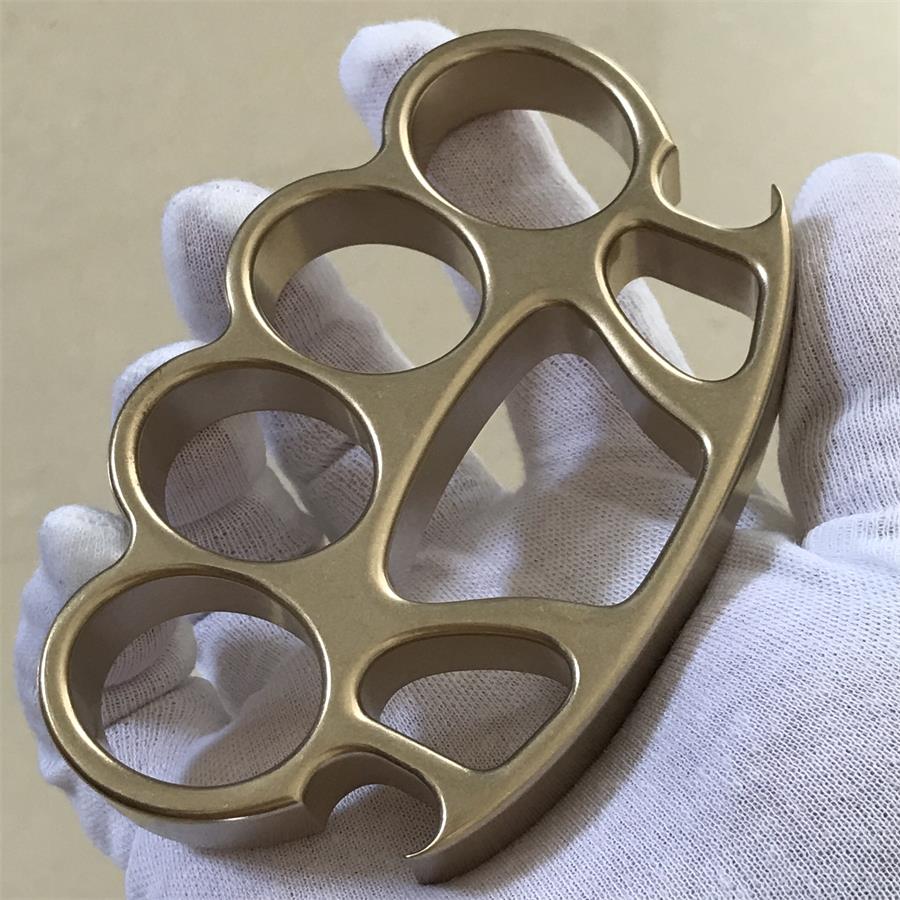 Mate X2 Savage -Stonewashed Brass Knuckle Dusters Bottle Opener EDC Tools - Image 9