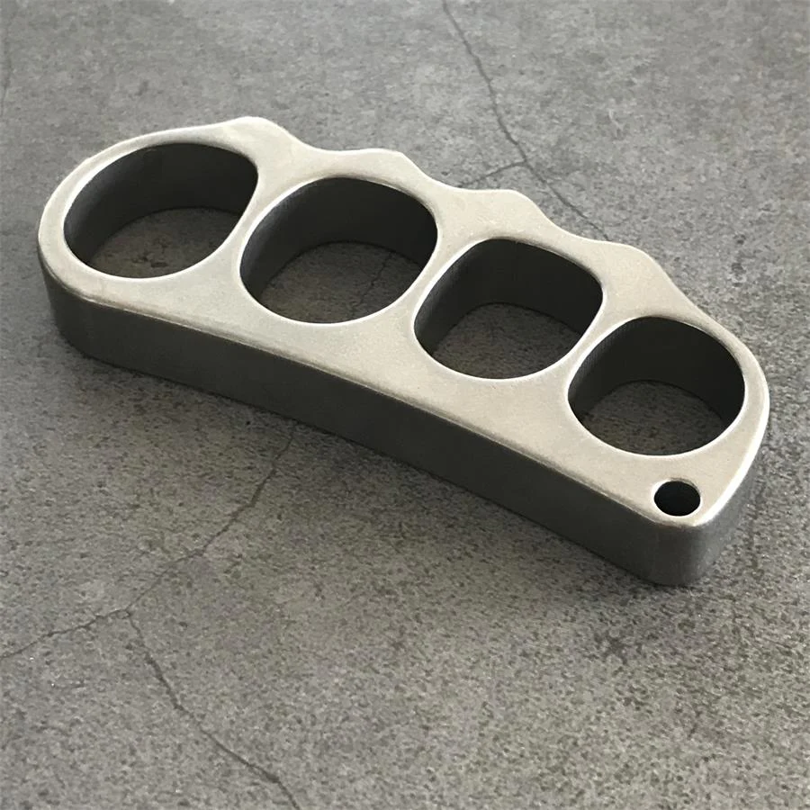 Medium Solid Titanium Pea Knuckle Duster - Image 8