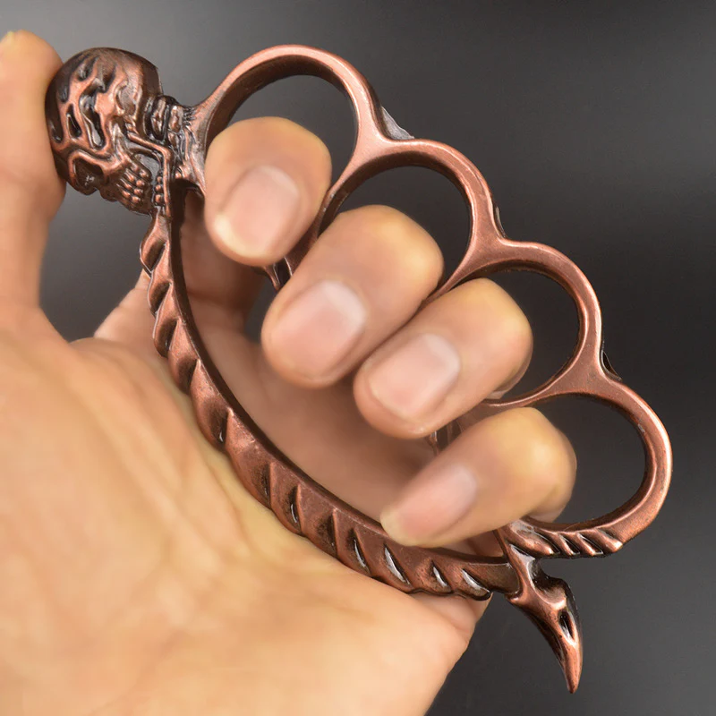 Mermaid knuckle duster Martial Arts Hand Buckle Broken Window Lifesaving Equipment Combat Boxing Protective Gear - Image 3
