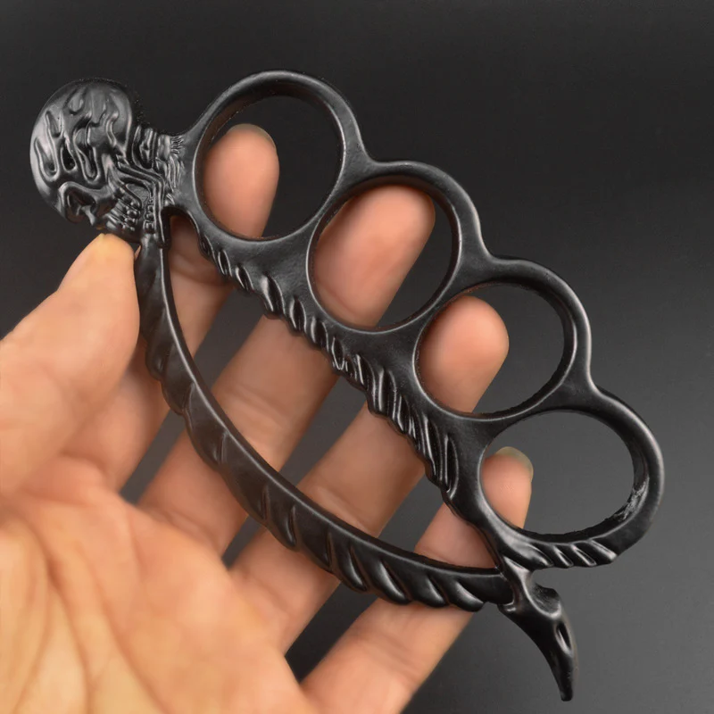 Mermaid knuckle duster Martial Arts Hand Buckle Broken Window Lifesaving Equipment Combat Boxing Protective Gear - Image 4