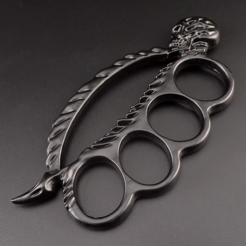 Mermaid knuckle duster Martial Arts Hand Buckle Broken Window Lifesaving Equipment Combat Boxing Protective Gear - Image 6
