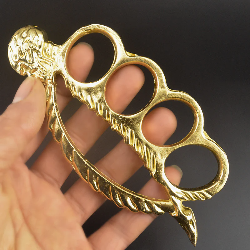 Mermaid knuckle duster Martial Arts Hand Buckle Broken Window Lifesaving Equipment Combat Boxing Protective Gear - Image 8