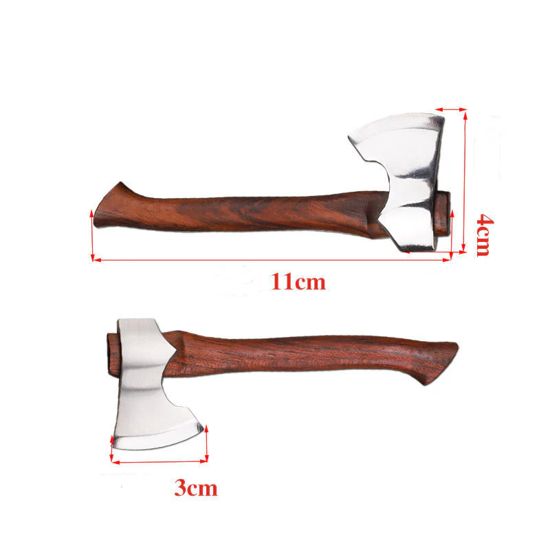 Mini Axe Portable Outdoor Camping Wood Splitting Defense Hand Axe - Image 3