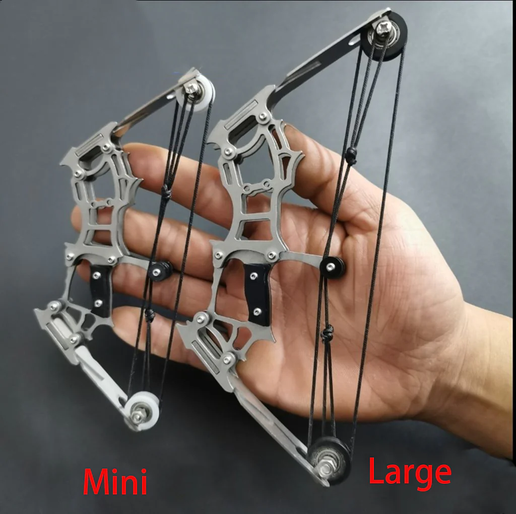 Mini Bow and Arrow Pulley Micro Pocket Compound Bow Sport Shooting Arrow Target Shooting - Image 5