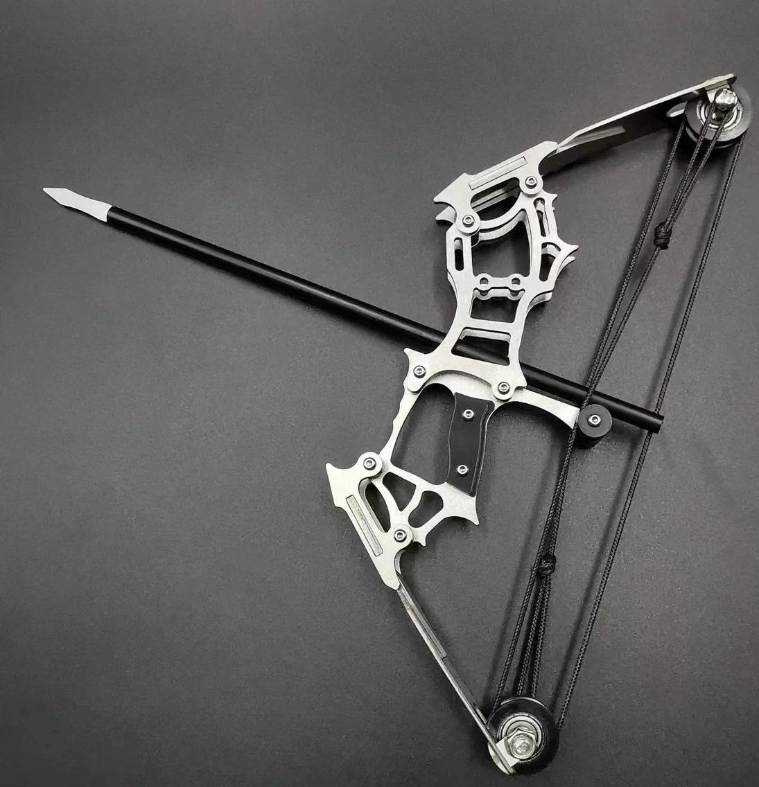 Mini Bow and Arrow Pulley Micro Pocket Compound Bow Sport Shooting Arrow Target Shooting - Image 7