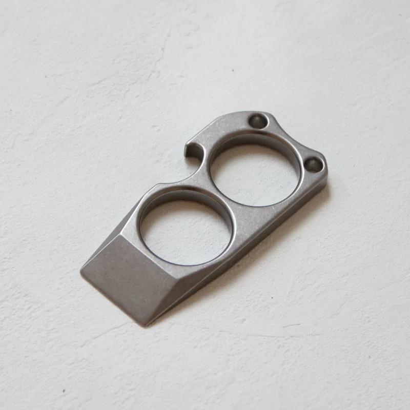 Mini Crowbar Titanium Bottle Opening EDC Tool - Image 3