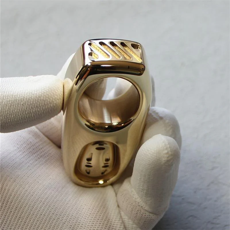 Mini Exquisite Solid Brass Knuckle Duster - Image 3