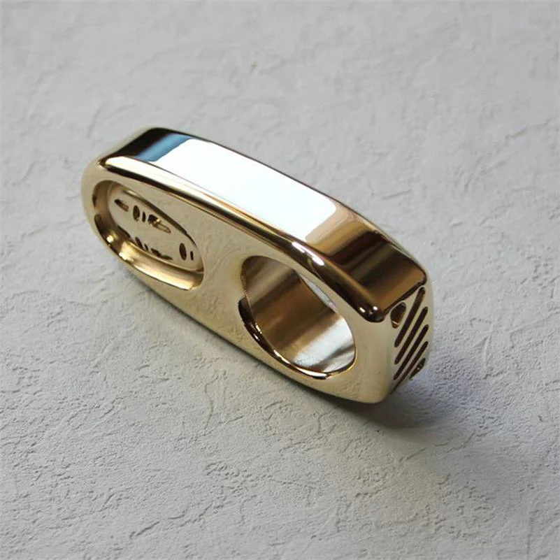 Mini Exquisite Solid Brass Knuckle Duster - Image 5