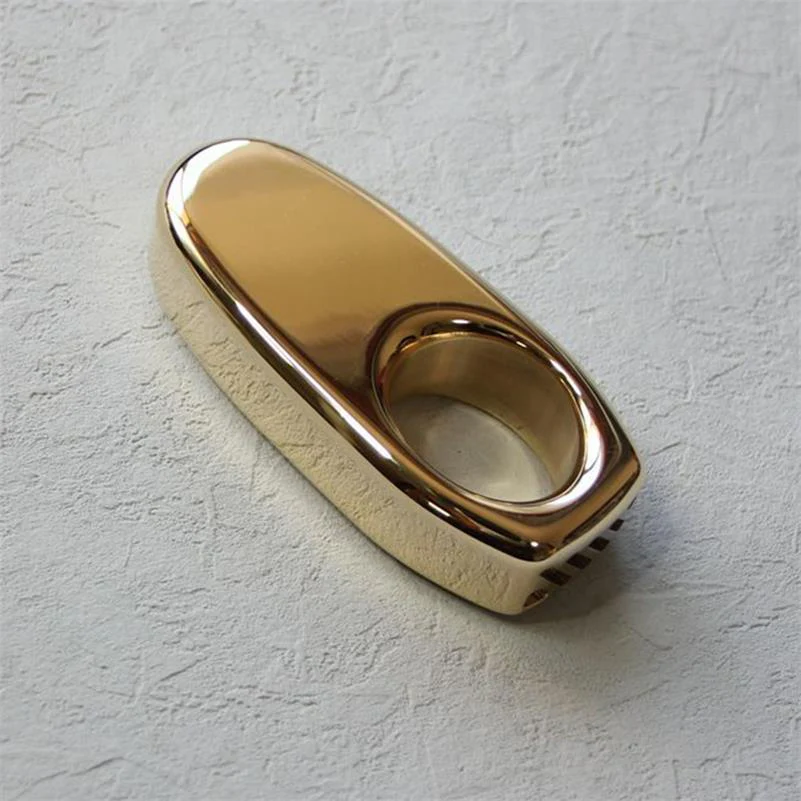 Mini Exquisite Solid Brass Knuckle Duster - Image 6