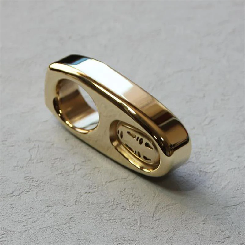 Mini Exquisite Solid Brass Knuckle Duster - Image 8