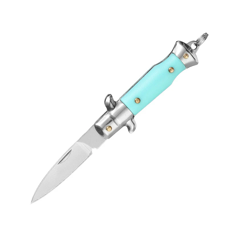 Mini Folding Knife Portable Keychain Pocket Knives Outdoor Defense EDC Tool - Image 10