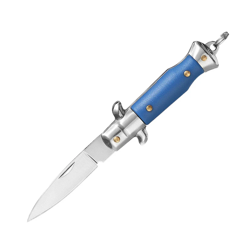 Mini Folding Knife Portable Keychain Pocket Knives Outdoor Defense EDC Tool - Image 11