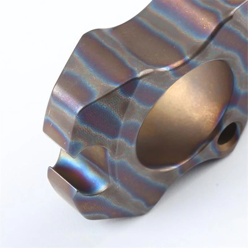 Mini Knuckle Duster Titanium Bottle Opener Pendant - Image 13
