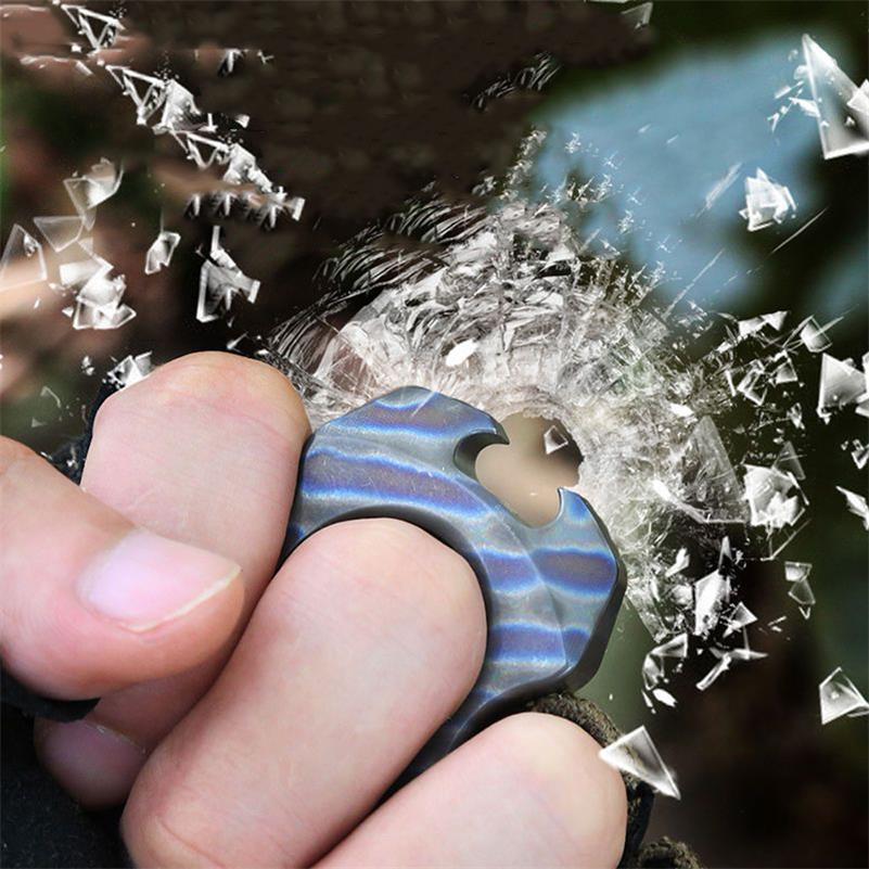 Mini Knuckle Duster Titanium Bottle Opener Pendant - Image 6
