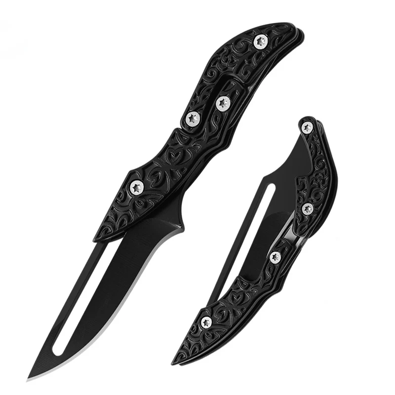 Mini Mechanical Folding Knife Sharp Morphing Pocket Knives - Image 4