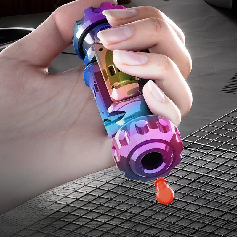 Mini Metal Decompress EDC Toy Gun - Image 3