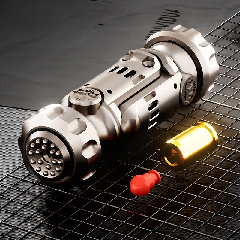 Mini Metal Decompress EDC Toy Gun - Image 6
