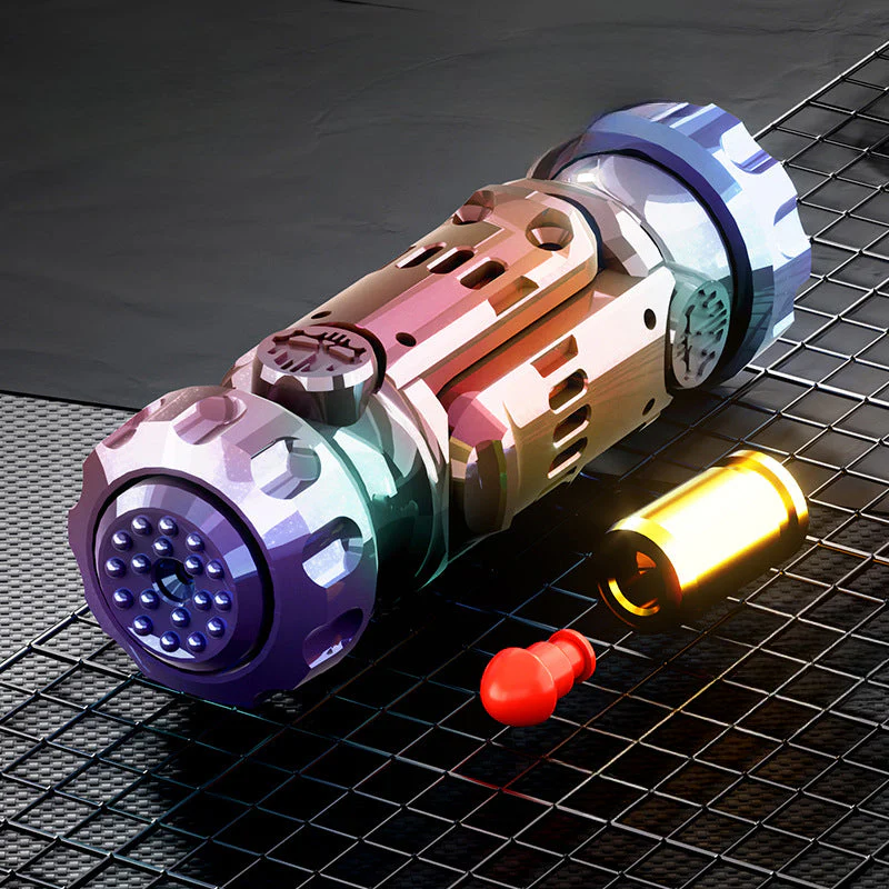 Mini Metal Decompress EDC Toy Gun - Image 7