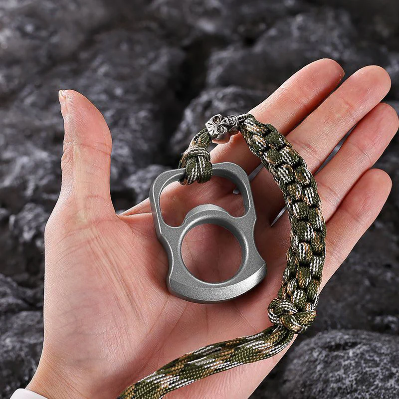 Mini Open Bottle Knuckle Dusters EDC Self-defense Decoration - Image 4