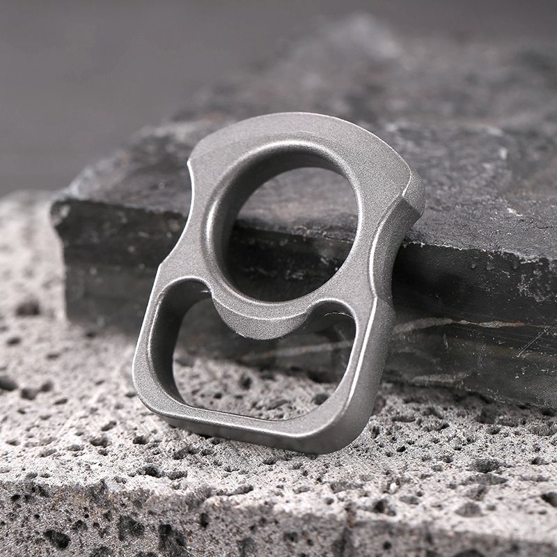 Mini Open Bottle Knuckle Dusters EDC Self-defense Decoration - Image 5