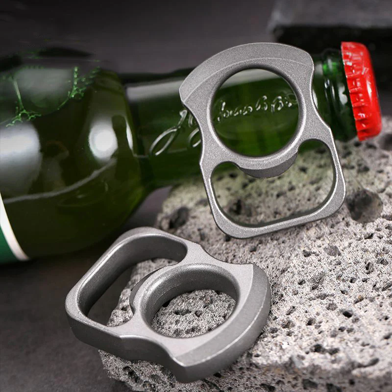Mini Open Bottle Knuckle Dusters EDC Self-defense Decoration - Image 6