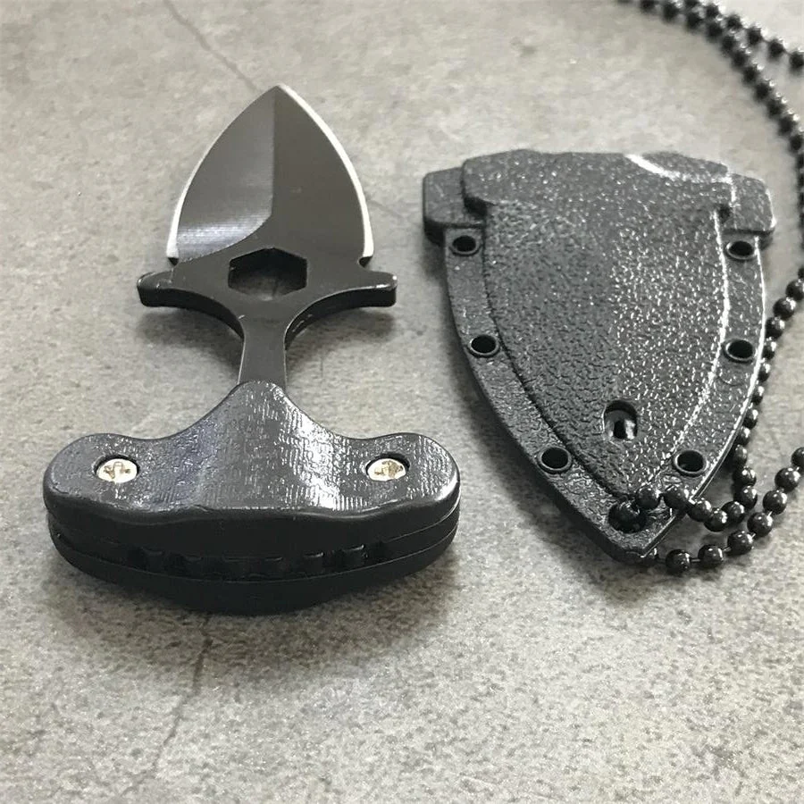 Mini Pocket Knife EDC Necklace Outdoor Tools - Image 4