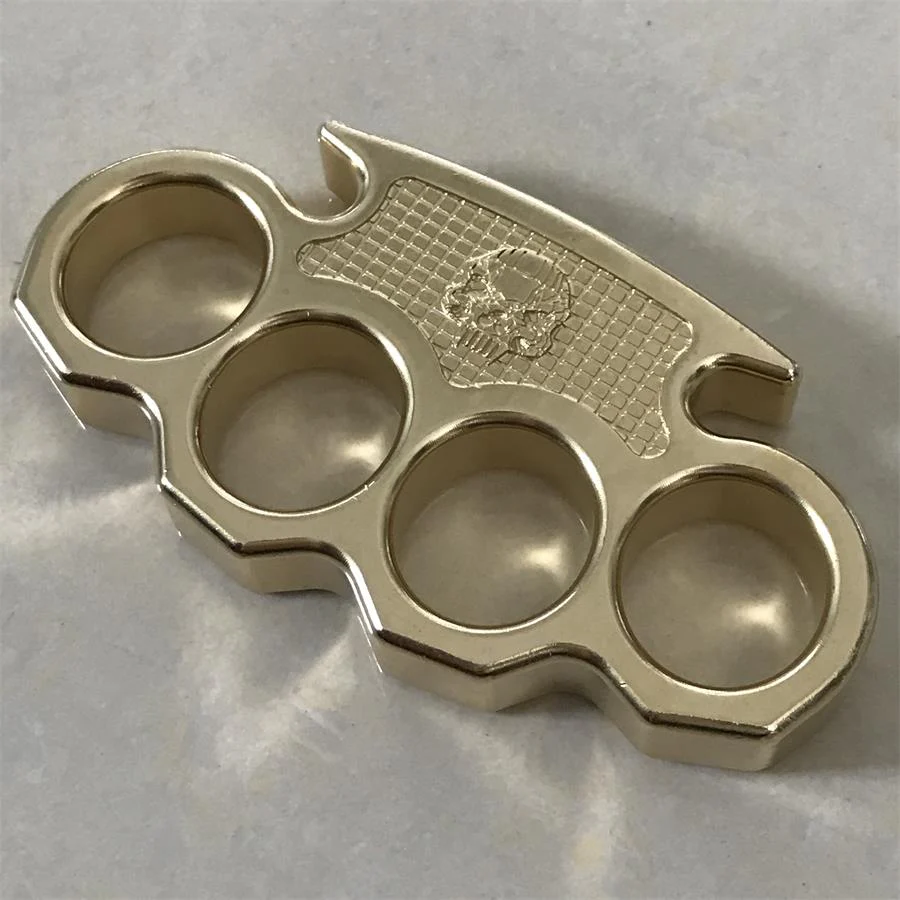 Mini Skull Classic Brass Knuckle Dusters - Image 11