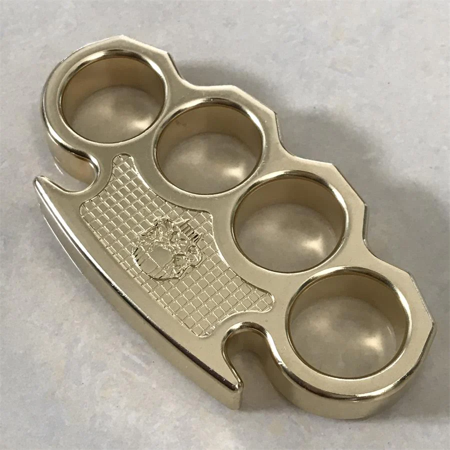 Mini Skull Classic Brass Knuckle Dusters - Image 12