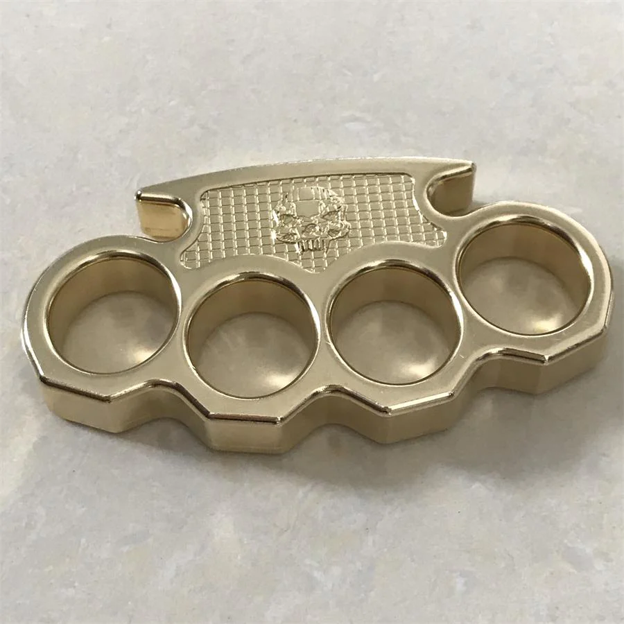 Mini Skull Classic Brass Knuckle Dusters - Image 13