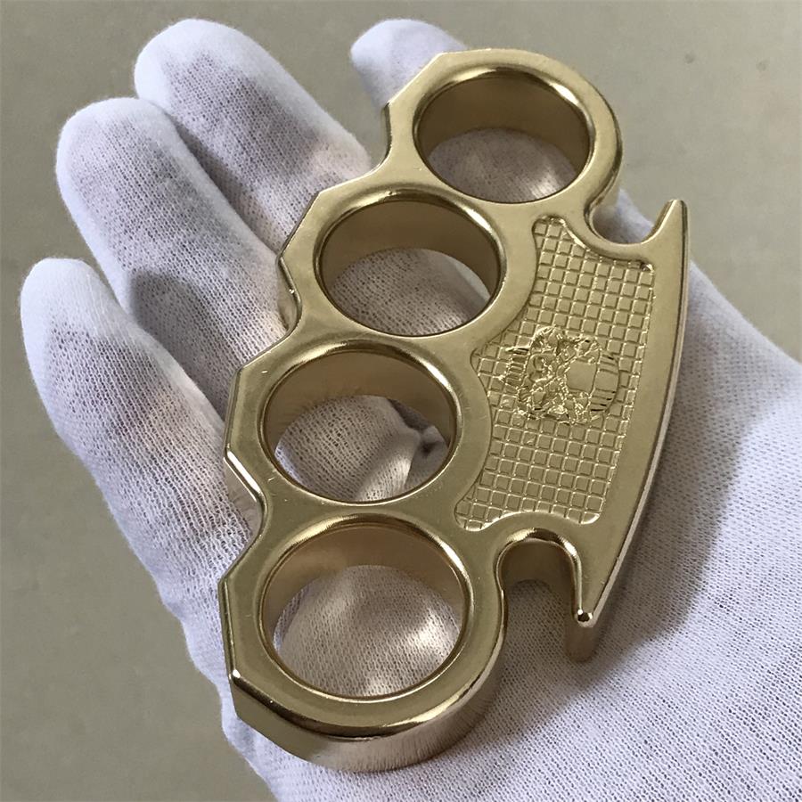 Mini Skull Classic Brass Knuckle Dusters - Image 4