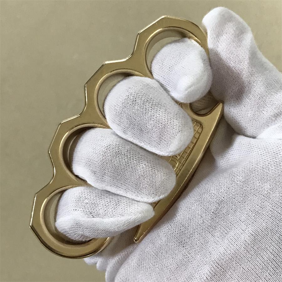 Mini Skull Classic Brass Knuckle Dusters - Image 5