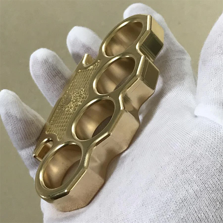 Mini Skull Classic Brass Knuckle Dusters - Image 8