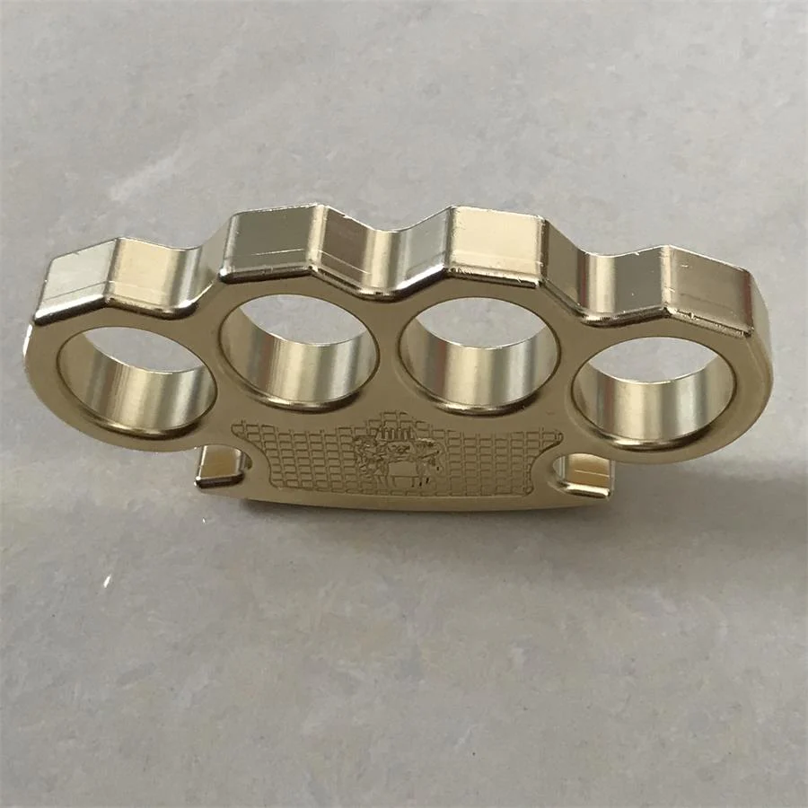 Mini Skull Classic Brass Knuckle Dusters - Image 9