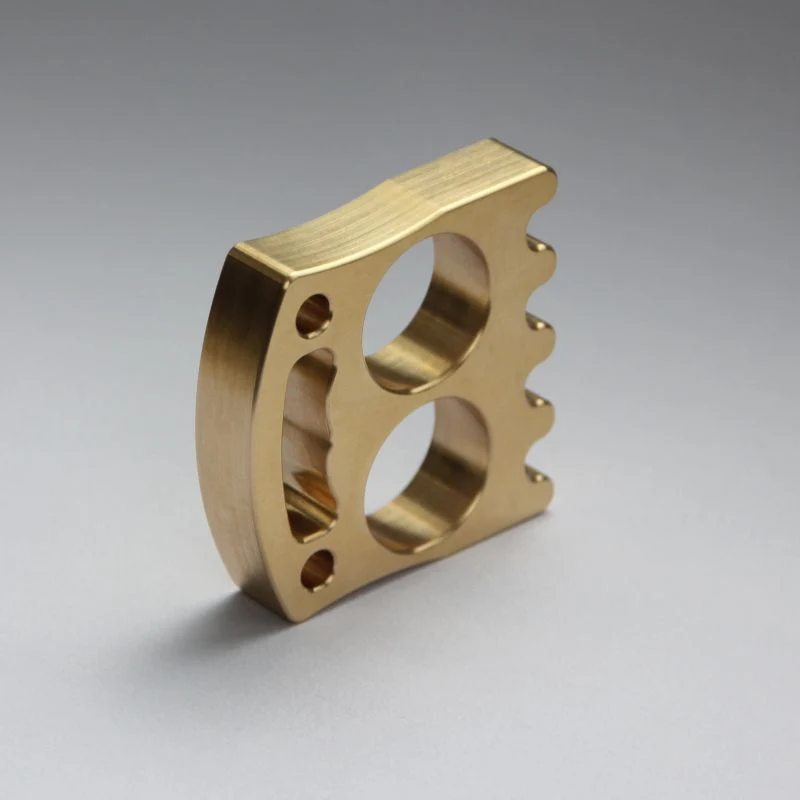 Mini Smiley Face Brass Knuckle Duster - Image 4