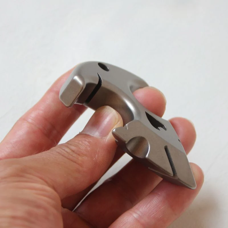 Mini Titanium Knuckle Duster Self Defense Broken Window EDC Tool - Image 7