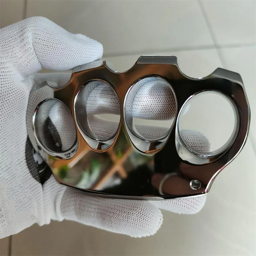 Mirror Polished Titanium Alloy Knuckle Duster - Image 2